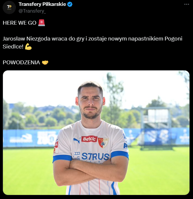 NARESZCIE! Jarosław Niezgoda ma NOWY KLUB!